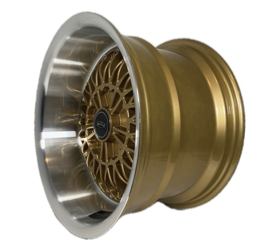 CTM MUSCLE SPIDER GOLD / MACHINED LIP Size:15x10J ***CUSTOM FITMENT***