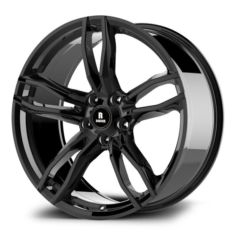 R-SERIES HF F1 20X9.5J PCD: 5/120 ET: 45P BLACK