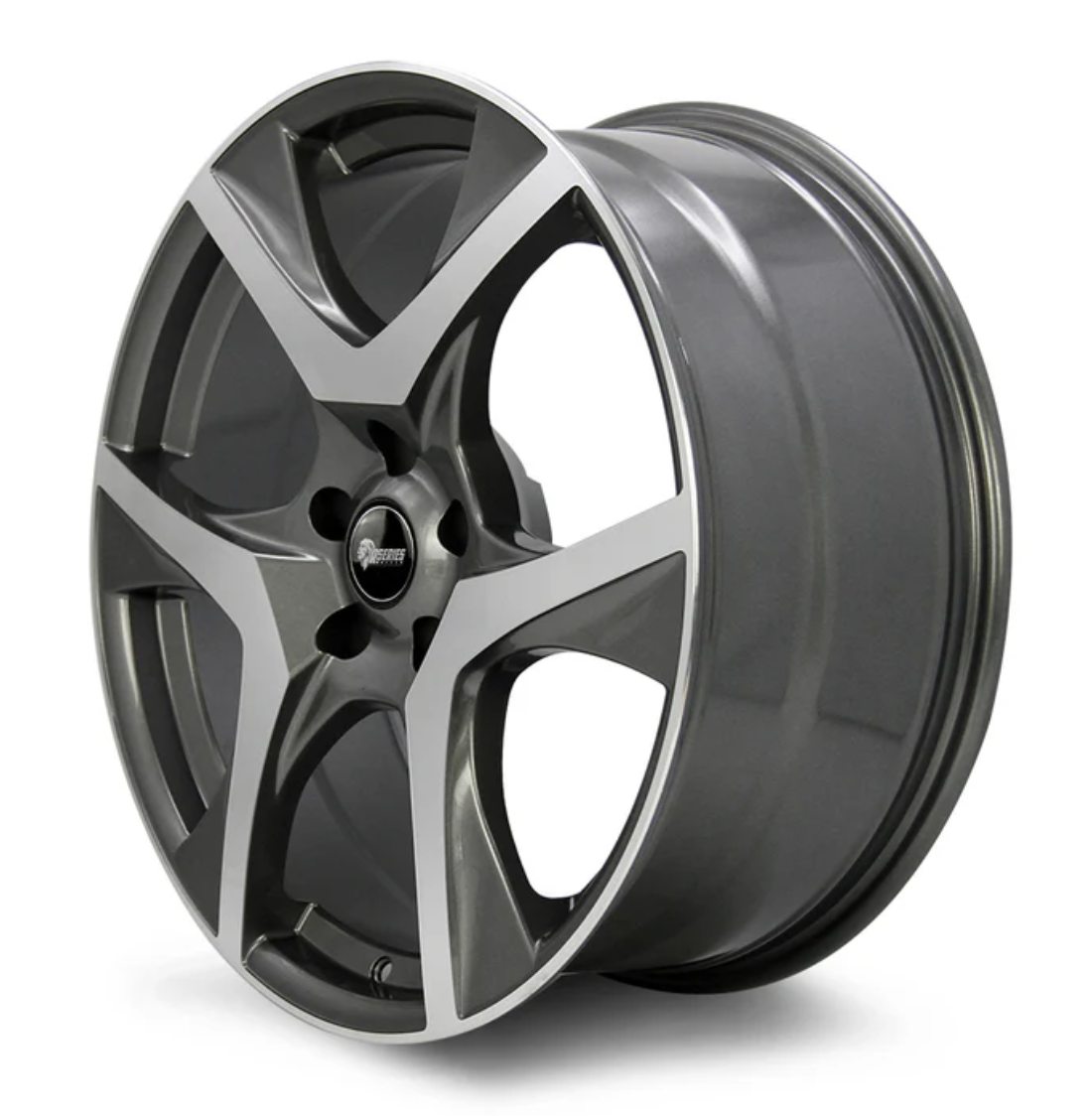 R-SERIES VF2 20X8.5J PCD: 5/120 ET: 42P GUNMETAL MACHINED FACE