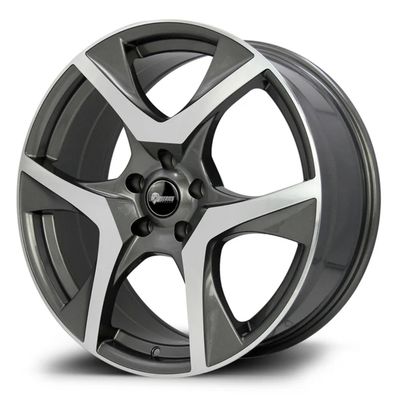R-SERIES VF2 20X9.5J PCD: 5/120 ET: 45P GUNMETAL MACHINED FACE R-SERIES VF2 20X9.5J PCD: 5/120 ET: 45P GUNMETAL MACHINED FACE