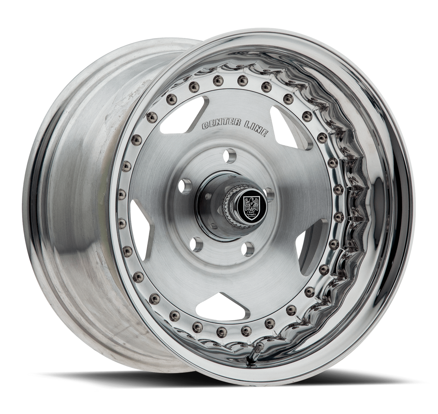 CENTER LINE  CONVO PRO 2.0 BRUSHED ALUMINIUM / POLISHED Size: 15X10.0 PCD: 5/114.3 ET: 55N