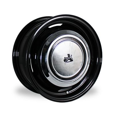RETRO STEEL GLOSS BLACK Size:14X5.0 PCD:5/120.65 ET:16P RETRO STEEL GLOSS BLACK Size:14X5.0 PCD:5/120.65 ET:16P