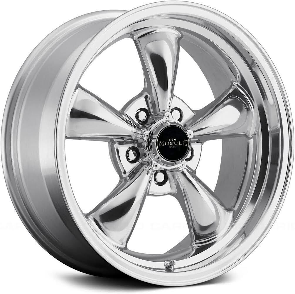 CTM MUSCLE CLASSIC 100 POLISHED Size:15X7.0 PCD:5/108 ET:12P