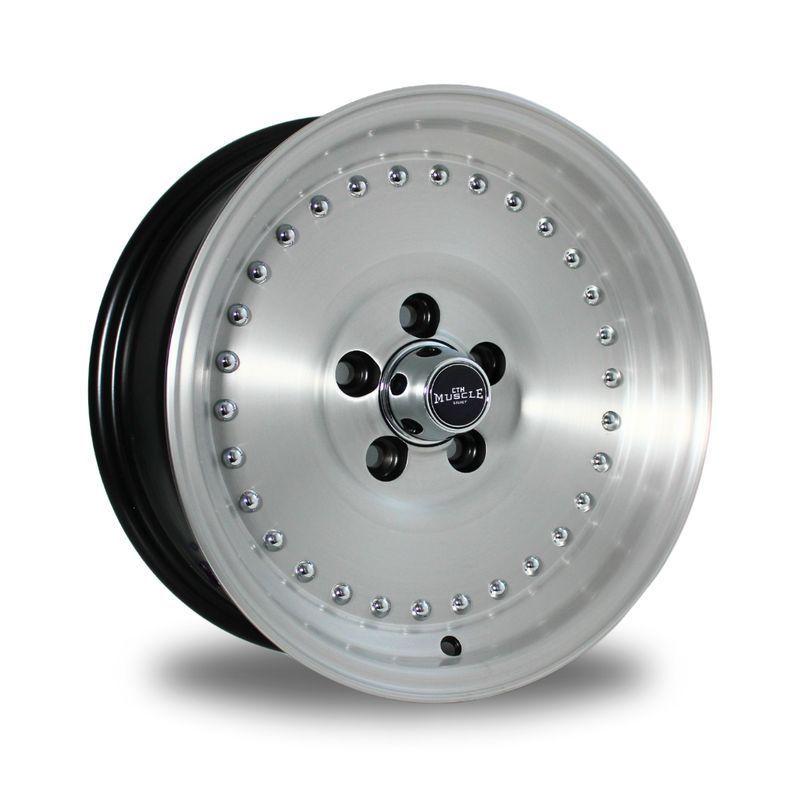 CTM MUSCLE BURNOUT II SATIN ALLOY Size:15x6.0J PCD:4/108 ET:12P CTM MUSCLE BURNOUT II SATIN ALLOY Size:15x6.0J PCD:4/108 ET:12P