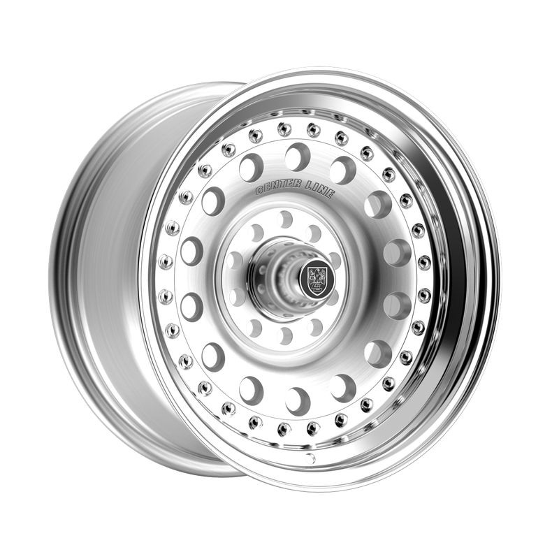 CENTER LINE PRO STOCK 2.0 BRUSHED ALUMINIUM / POLISHED Size:15X7.0 PCD:10/114.3-120.65 ET: 6N