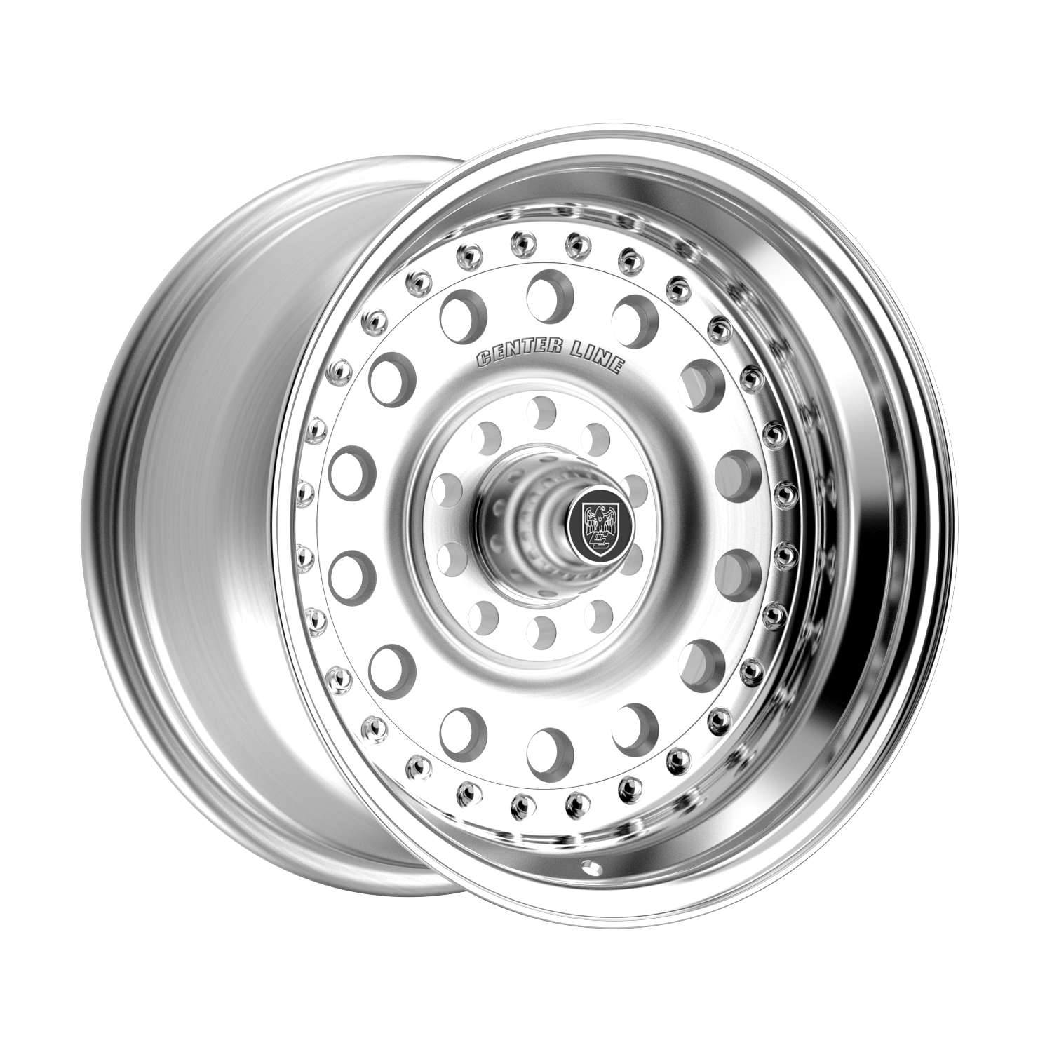 CENTER LINE PRO STOCK 2.0 BRUSHED ALUMINIUM / POLISHED Size:15X8.0 PCD:BLANK ET: 0