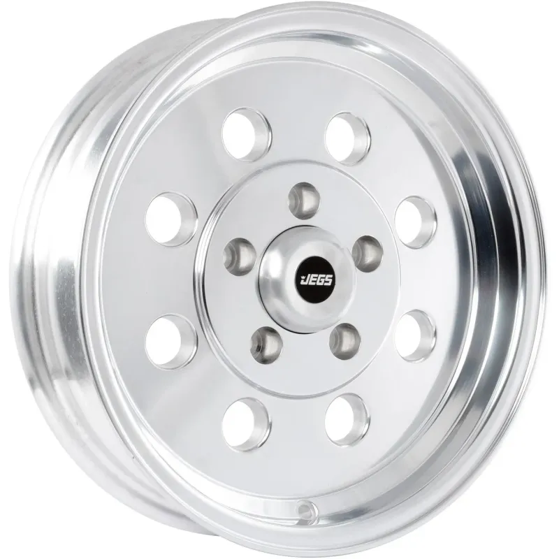 JEGGS SPORT LITE 8-HOLE FRONTRUNNER POLISHED Size:15x4.0 PCD:5/120.65 ET:19N (HQ/CHEV FITMENT) JEGGS SPORT LITE 8-HOLE FRONTRUNNER POLISHED Size:15x4.0 PCD:5/120.65 ET:19N (HQ/CHEV FITMENT)