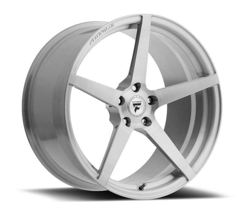 FITTIPALDI FORGED FSF02 - BRUSHED FACE SILVER / CLEAR GLOSS 20 x 10.5 ET: 25P - PCD: BLANK - 4 OR 5 STUD