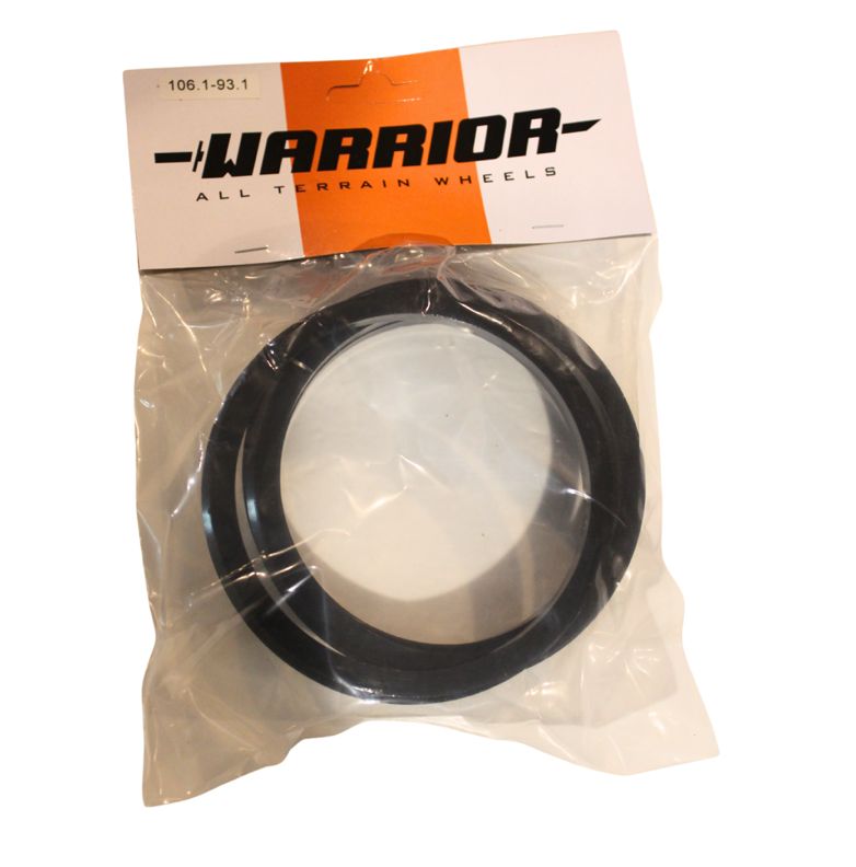 WARRIOR WHEEL HUB RINGS - 106.1 > 100.3mm   [SET OF 4]