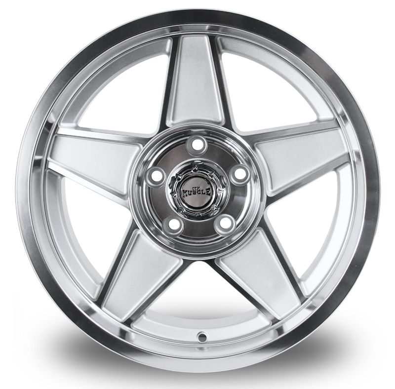 CTM MUSCLE GLOBE 17x7J SILVER/MACHINED FACE PCD:5/114.3 ET:0