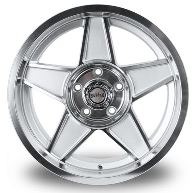 CTM MUSCLE GLOBE 17x7J SILVER/MACHINED FACE PCD:5/114.3 ET:0