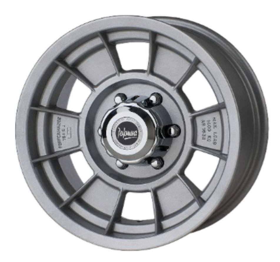PERFORMANCE ALLOY TX1 RAW CAST Size:13x5 PCD:5/108 ET:12P (EARLY HOLDEN HUBS)