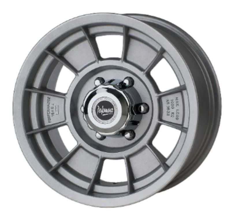 PERFORMANCE ALLOY TX1 RAW CAST Size:13x5 PCD:5/108 ET:12P (EARLY HOLDEN HUBS)