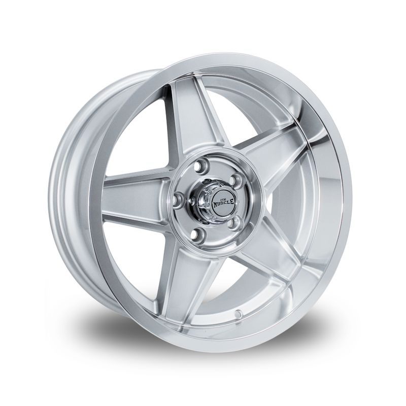 CTM MUSCLE GLOBE 17x8J SILVER/MACHINED FACE PCD:5/114.3 ET:0