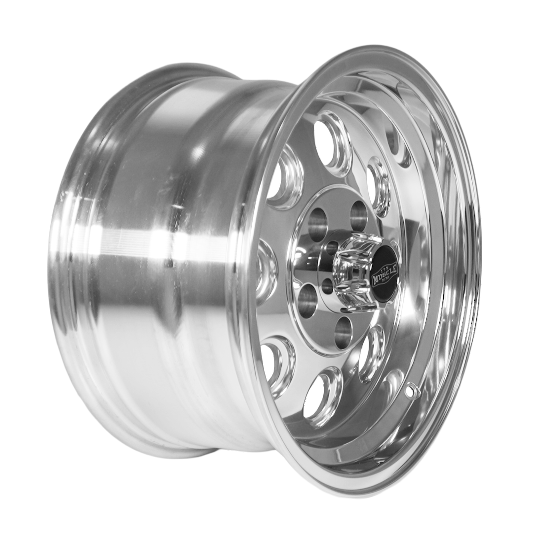 CTM MUSCLE DRAG LIGHT II POLISHED Size:15X8.0 PCD:5/120 ET:38P - HOLDEN COMMODORE FITMENT