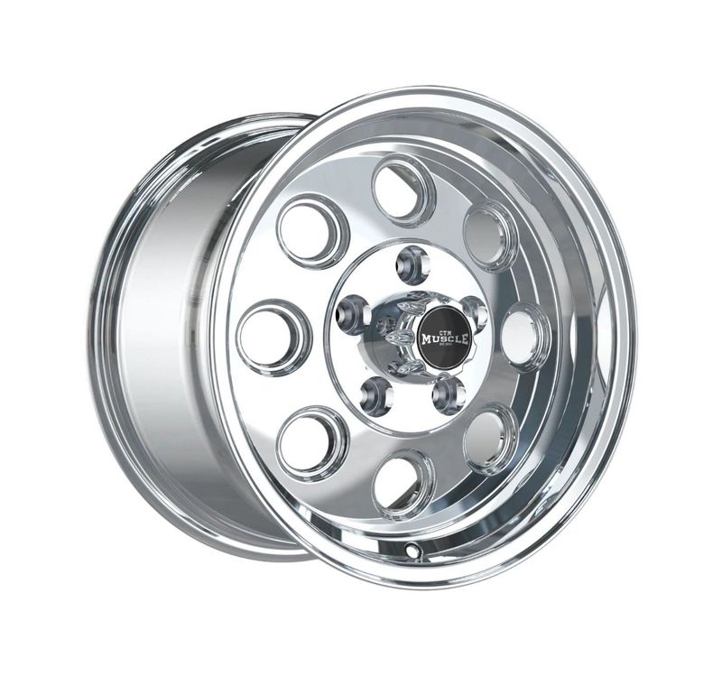 CTM MUSCLE DRAG LIGHT II POLISHED Size:15X8.0 PCD:5/120 ET:38P - (HOLDEN COMMODORE FITMENT) CTM MUSCLE DRAG LIGHT II POLISHED Size:15X8.0 PCD:5/120 ET:38P - (HOLDEN COMMODORE FITMENT)
