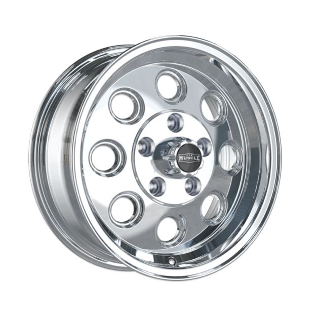 CTM MUSCLE DRAG LIGHT II POLISHED Size:15X6.0 PCD:5/120.65 ET:0