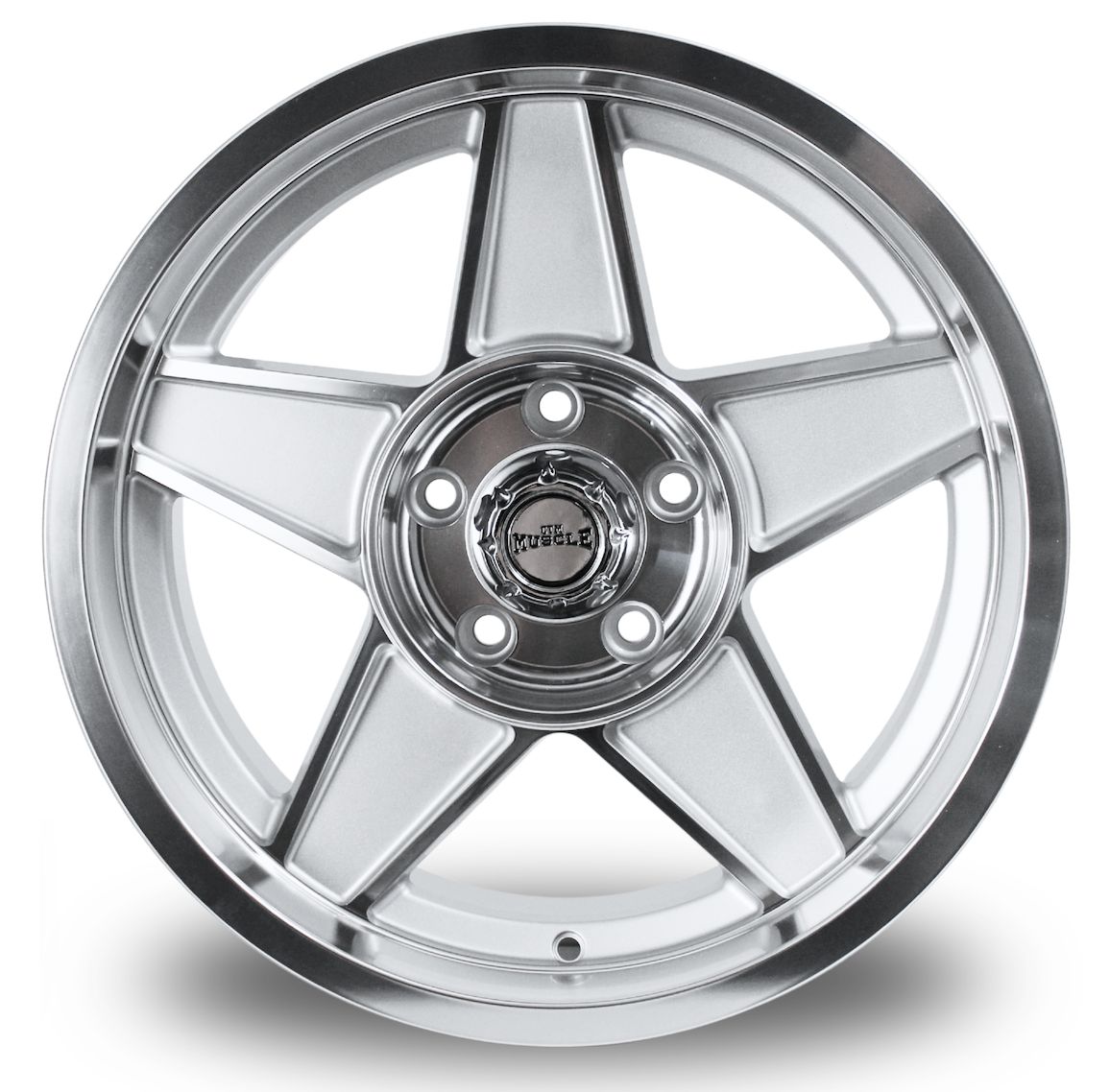 CTM MUSCLE GLOBE 17x8J SILVER/MACHINED FACE PCD:5/114.3 ET:0
