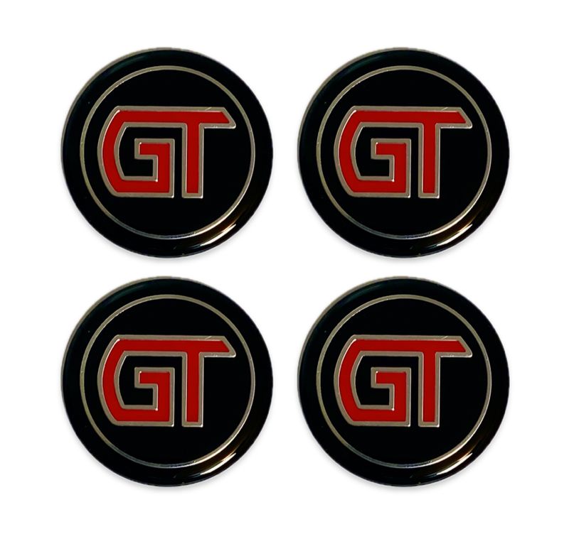 FORD GT BLACK/CHROME/RED DECAL - SET OF 4 FORD GT BLACK/CHROME/RED DECAL - SET OF 4