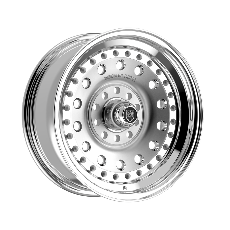 CENTER LINE PRO STOCK 2.0 BRUSHED ALUMINIUM / POLISHED Size:15X6.0 PCD:10/114.3-120.65 ET: 6N