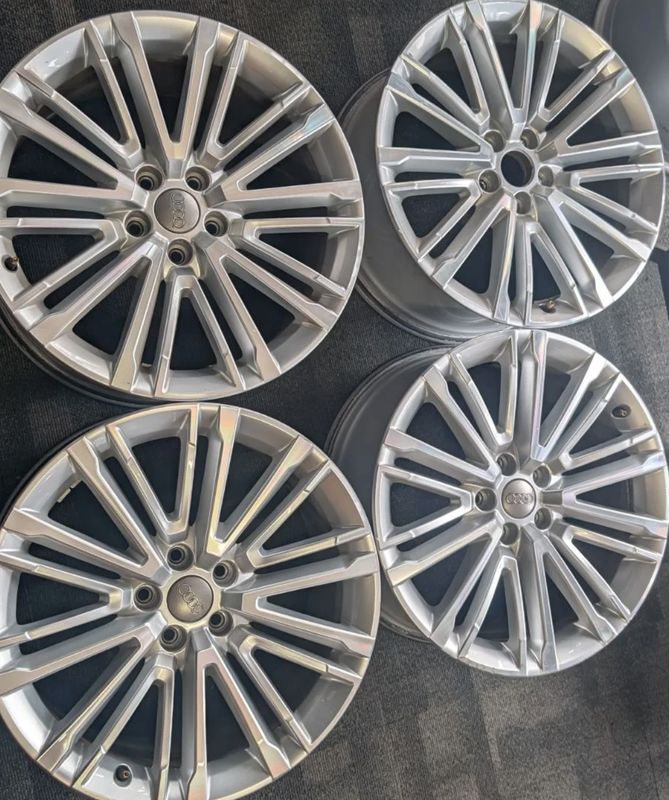 *USED* 19 *USED* 19" x 8.5" SET OF 4 AUDI A4 FACTORY ALLOY WHEELS