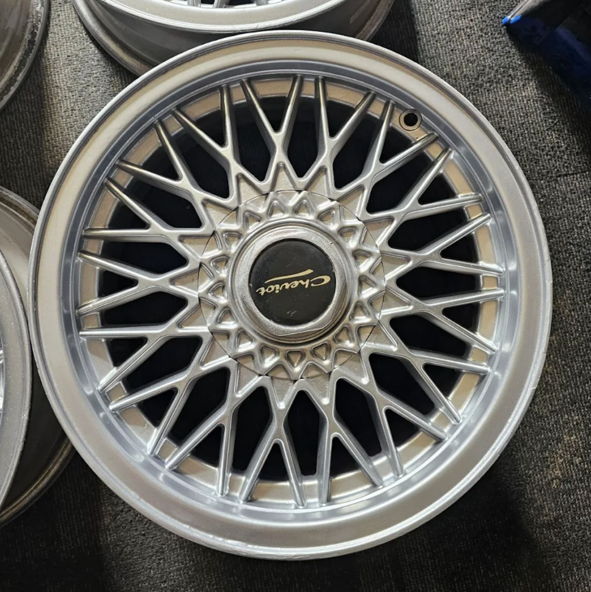 *USED* SET OF 4 CHEVIOT MESH-STYLE WHEELS 15x7