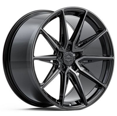 20x9" GT FORM "HF1.1" HYBRID FORGED GLOSS BLACK ET: 40P PCD: 5x127 TO SUIT JEEP CHEROKEE
