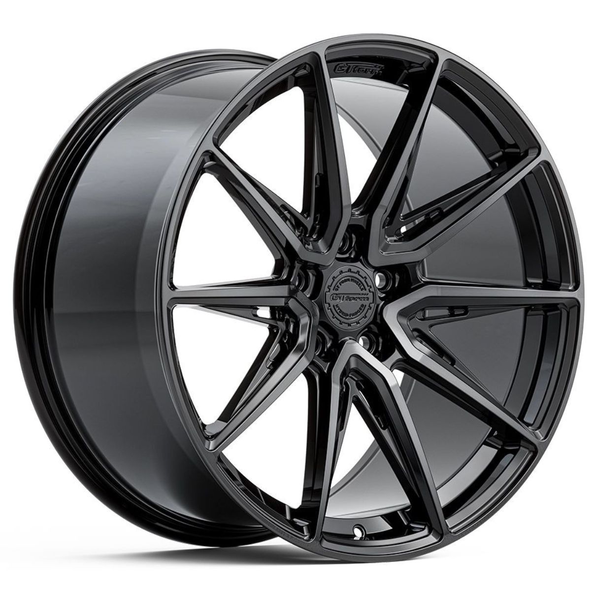 20x9 20x9" GT FORM "HF1.1" HYBRID FORGED GLOSS BLACK - ET: 40P PCD: 5x120 TO SUIT VW AMAROK