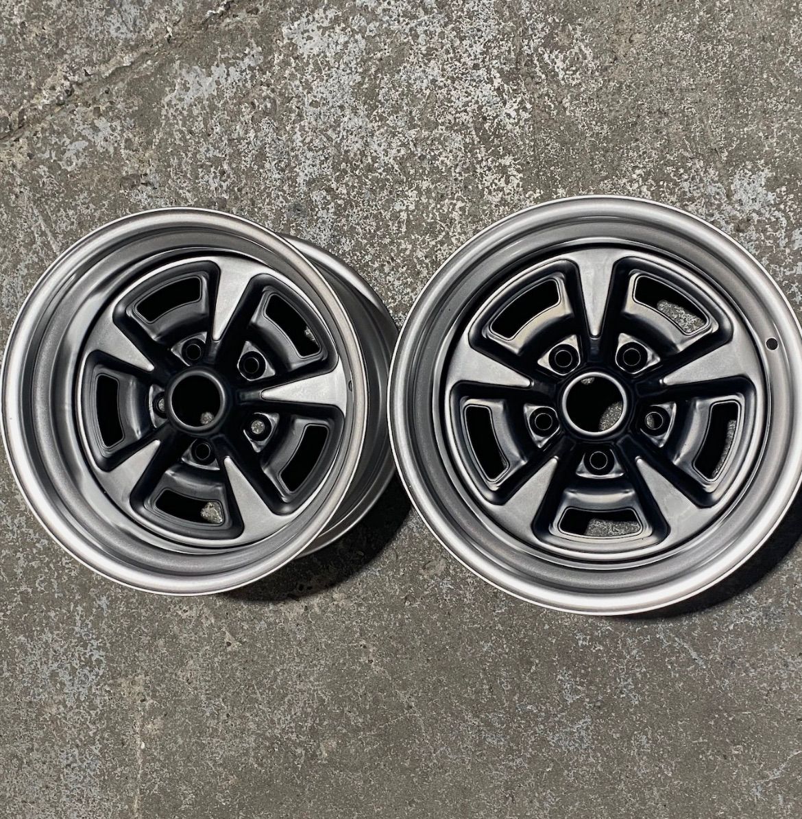Factory Second 15" GTS Steel Wheels - 15x8 PCD: 5x120.65 - Sold as a set of 2.