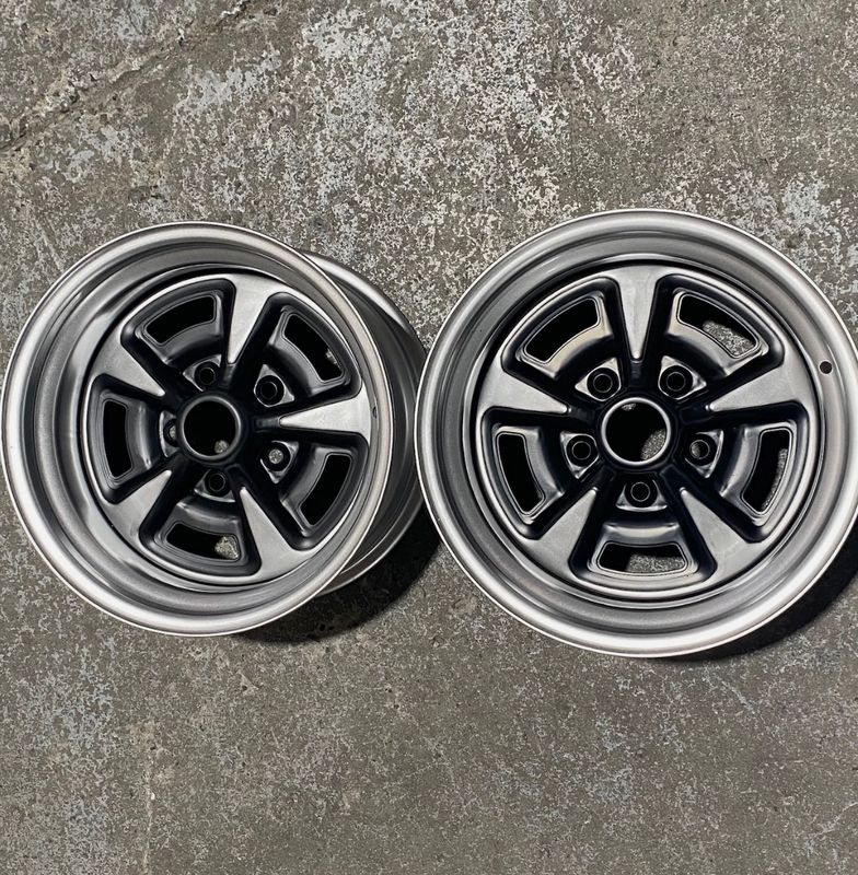 Factory Second 15 Factory Second 15" GTS Steel Wheels - 15x8 PCD: 5x120.65 - Sold as a set of 2.