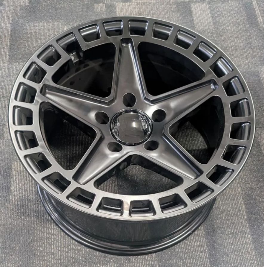 BRAND NEW SET OF 5 - 17"x9" WHEELS TO SUIT JEEP PCD: 5x127 ET: 0