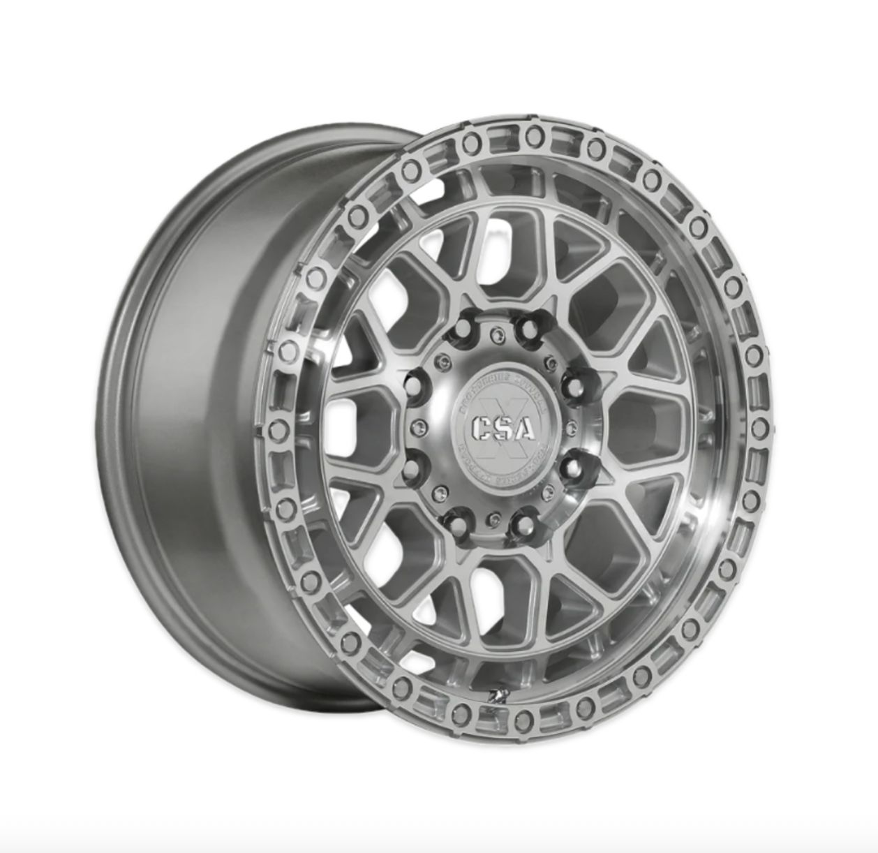 CSA WHEELS THUNDER HEAVY DUTY (HD) FULL MACHINED Size:18X9.0 PCD:8/170 ET:35P CB: 125.2MM 1250KG