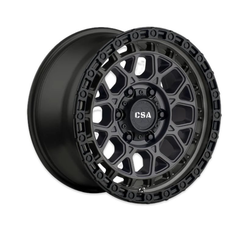CSA WHEELS THUNDER HEAVY DUTY (HD) SATIN GRAPHITE/BLACK Size:18X9.0 PCD:8/170 ET:35P CB: 125.2MM 1250KG