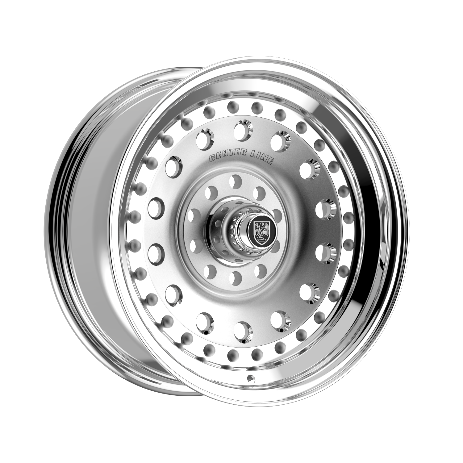 CENTER LINE PRO STOCK 2.0 BRUSHED ALUMINIUM / POLISHED Size:15X6.0 PCD:BLANK ET:6N