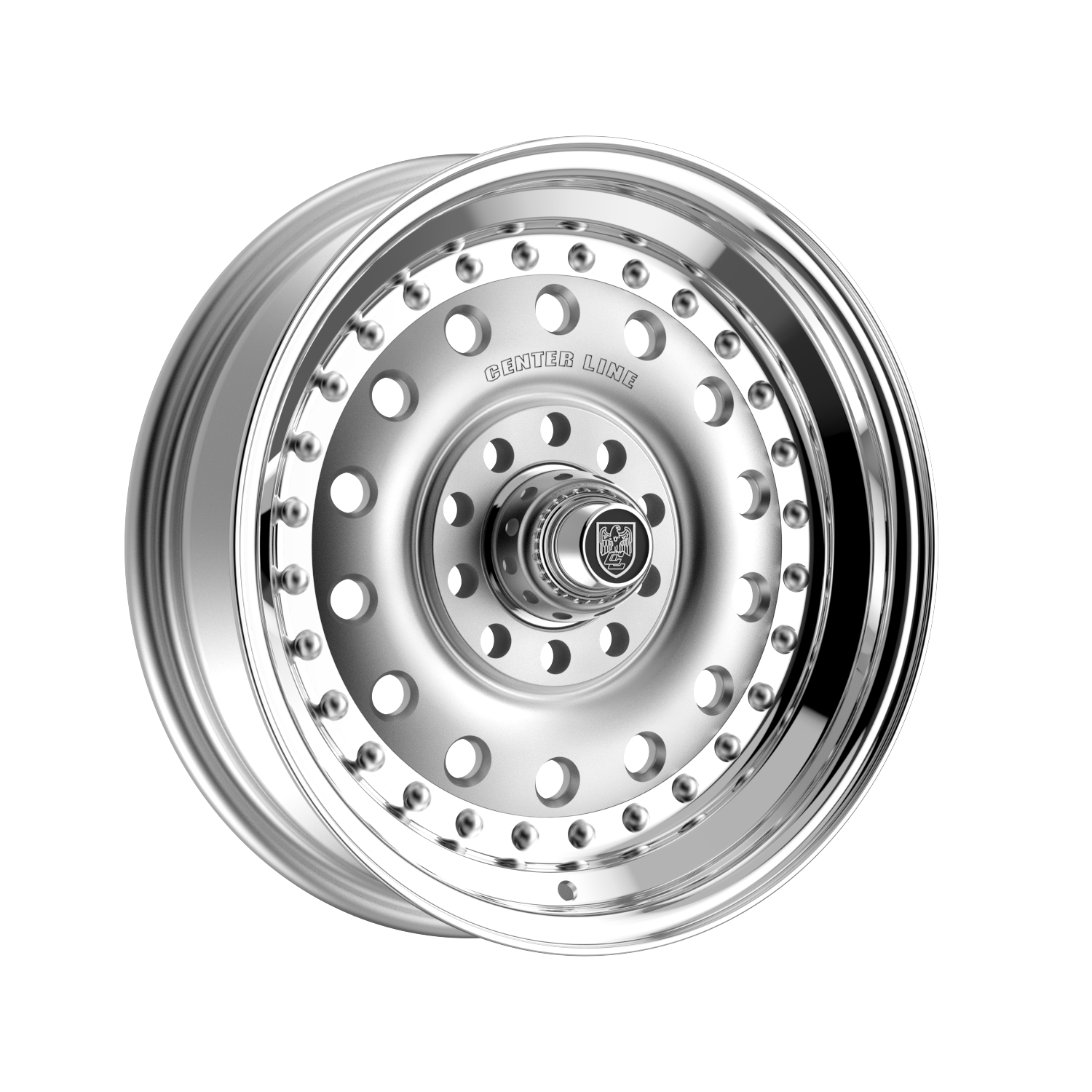 CENTER LINE PRO STOCK 2.0 BRUSHED ALUMINIUM / POLISHED Size:15X4.0 PCD:BLANK ET:6N