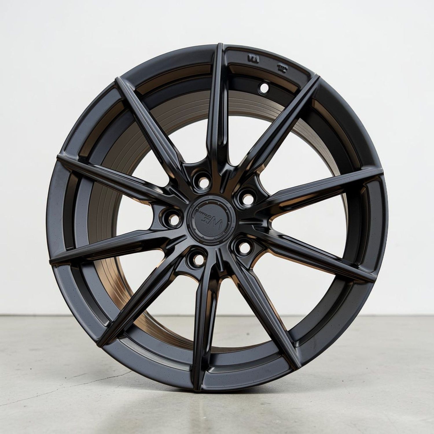 CTM SELECT+ MATTE BLACK WHEELS 15x6.5"  SUIT HONDA, MAZDA, VW, BMW, MINI PCD: 4/100 ET:  38P *MINIMUM PURCHASE OF 4 WHEELS*