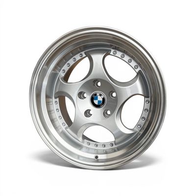 CTM SELECT+ M CONTOUR STYLE STAGGERED SET OF 4 SILVER WHEELS TO FIT BMW 17x8.5 CTM SELECT+ M CONTOUR STYLE STAGGERED SET OF 4 SILVER WHEELS TO FIT BMW 17x8.5" & 17x9.5" PCD: 5x120 ET: 25P/20P CB: 73.1