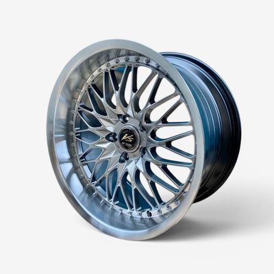 CTM SELECT+ VS WORK STYLE STAGGERED SET OF 4 SILVER/MACHINED LIP TO FIT BMW 18x8.5 CTM SELECT+ VS WORK STYLE STAGGERED SET OF 4 SILVER/MACHINED LIP TO FIT BMW 18x8.5" & 18x9.5" PCD: 5x120 ET: 30P/35P CB: 72.6