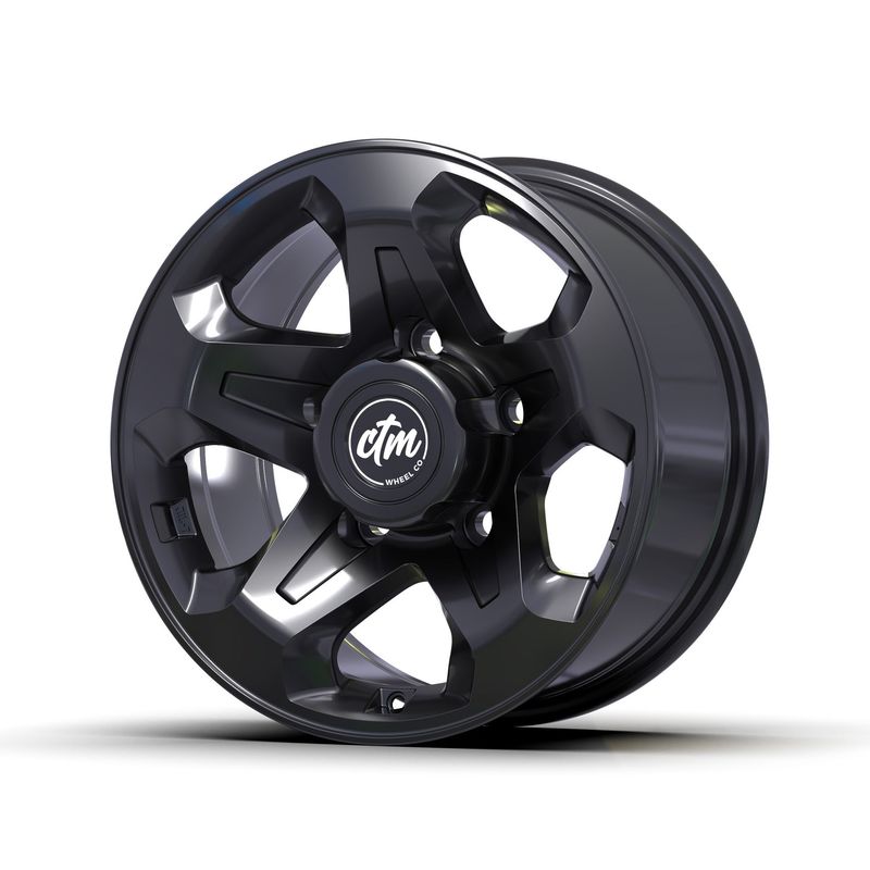 CTM SELECT+ TRACK  MIDNIGHT GREY Size:16x8.0 PCD:5/150 ET:0