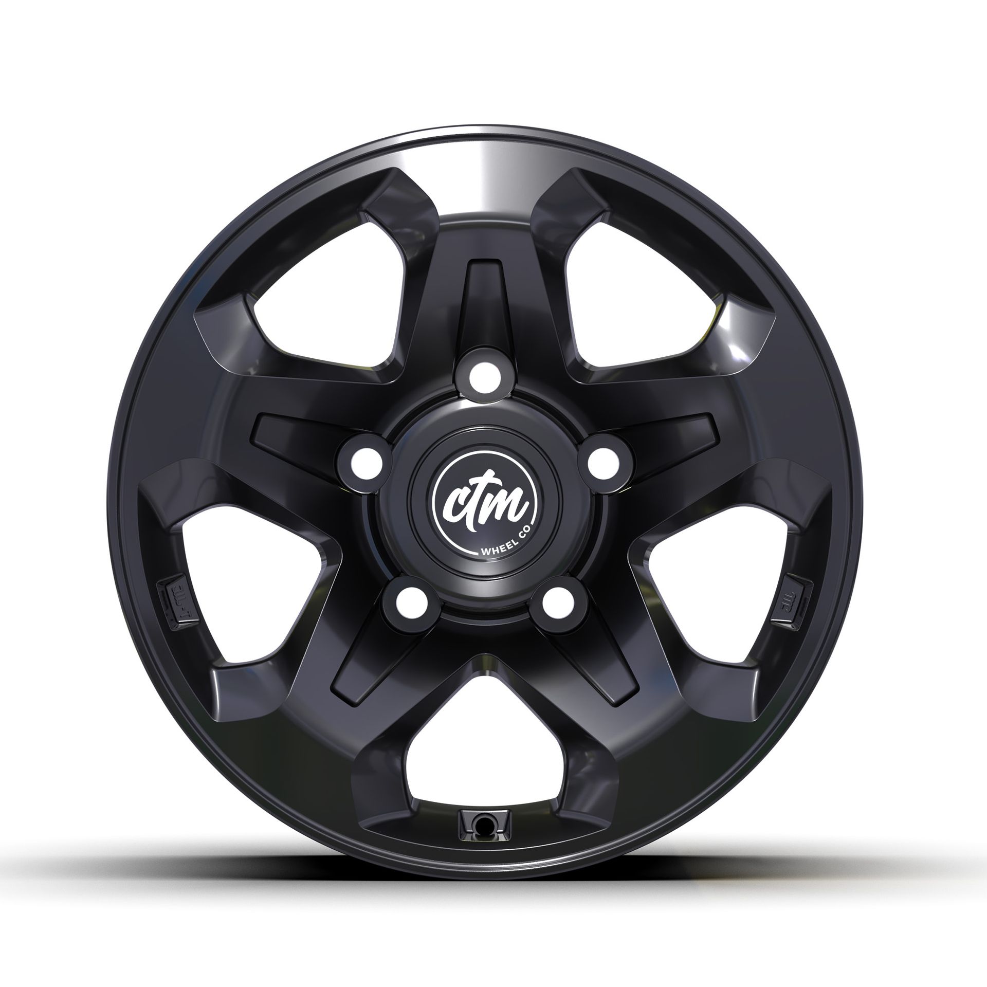 CTM SELECT+ TRACK  MIDNIGHT GREY Size:16x8.0 PCD:5/150 ET:55N