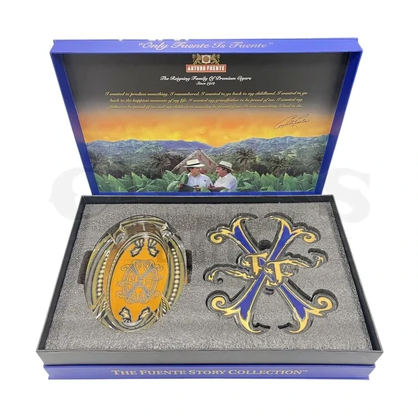 Fuente Opus X Crystal Ashtray BLUE