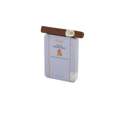 Davidoff Winston Churchill Petit Panatela 5 Cigar Tin