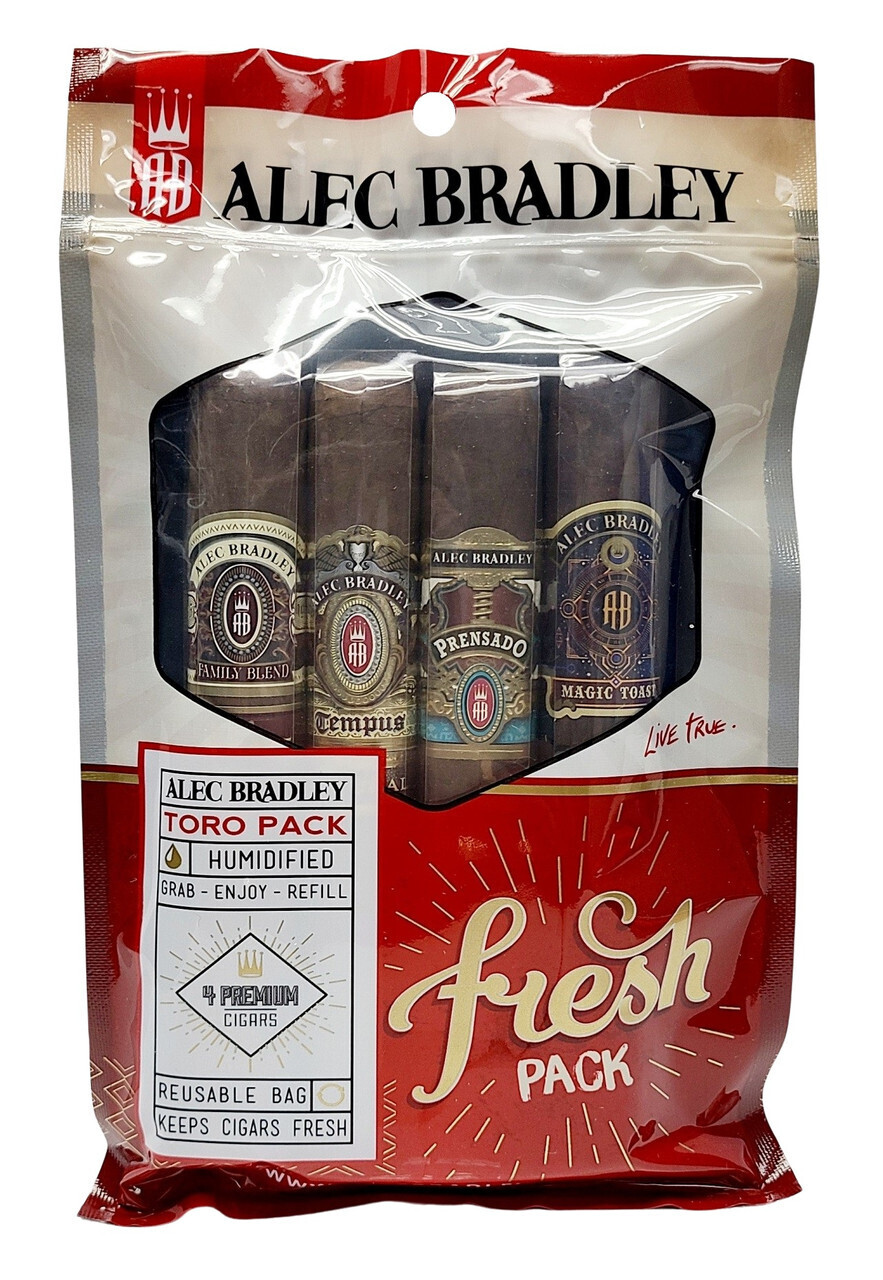 Alec Bradley Fresh Pack 4 Cigar Sampler