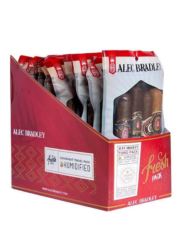 Alec Bradley Fresh Pack 4 Cigar Sampler Boat