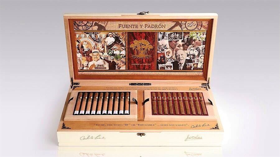 Arturo Fuente &amp; Padron Legends Collaboration Humidor