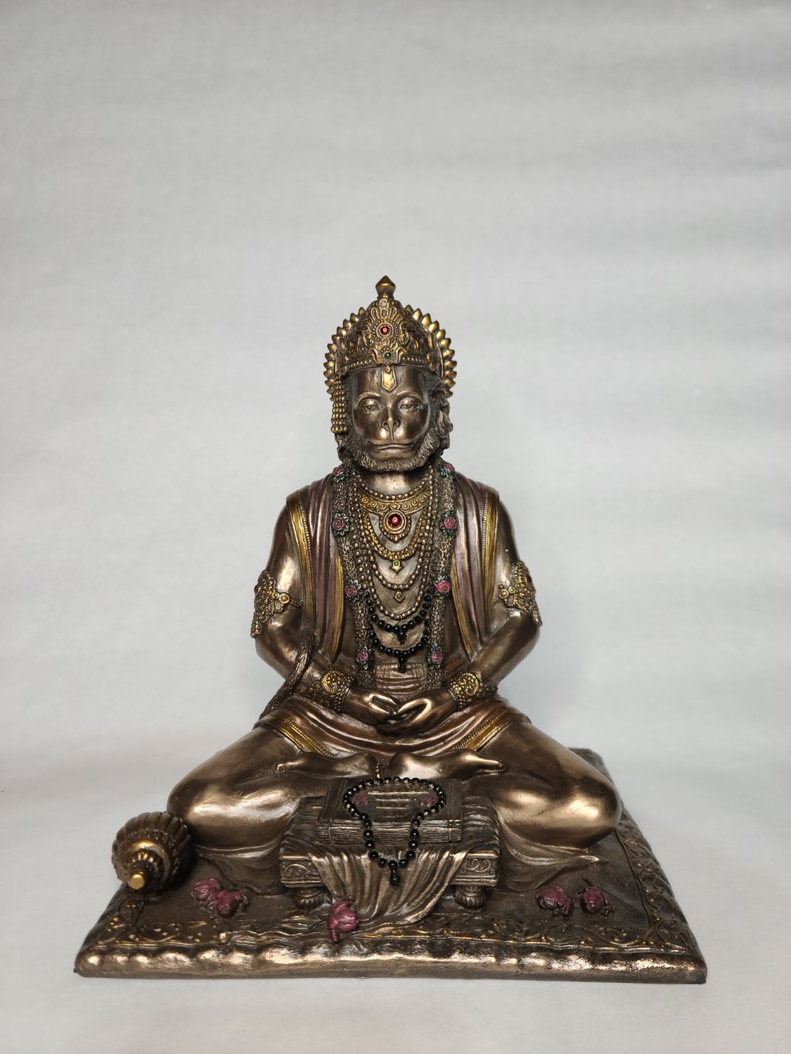 Hanuman Bronze fusion (Sitting) 8&quot;