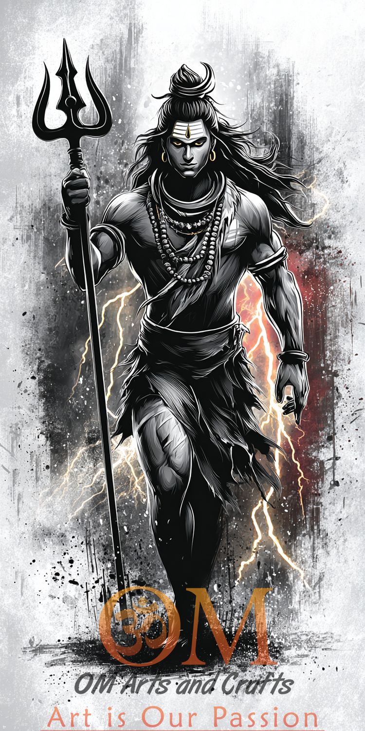 Printable Digital Download - Shiva 02