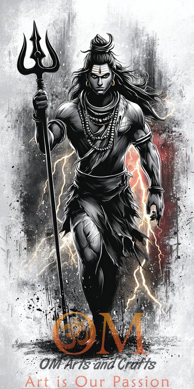 Printable Digital Download - Shiva 02