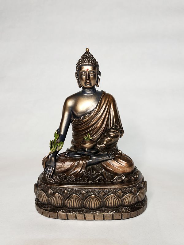 Buddha Bronze fusion (sitting) 6&quot;