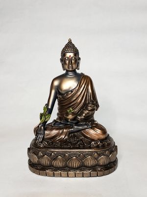 Buddha Bronze fusion (sitting) 6"